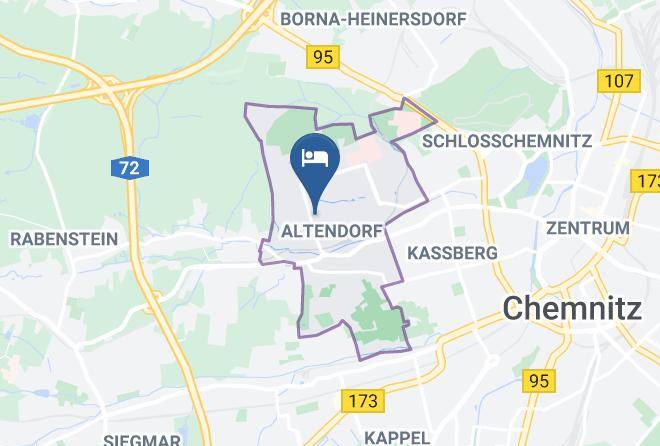 Chemnitz - Pension Seitz Maps