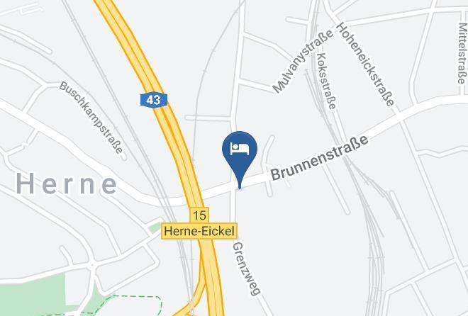 Herne - Pension Sendis Maps