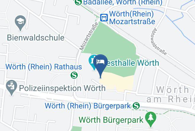 Germersheim - Pension Sen Sation Maps