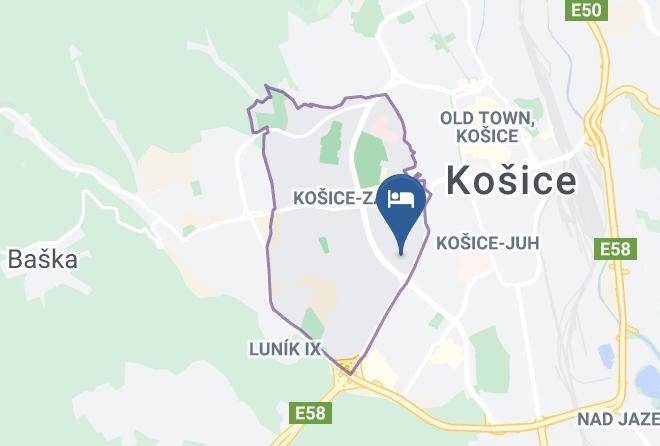Kosice Zapad - Pension Set Maps