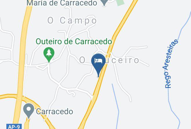 Pontevedra - Pension Sevi Maps