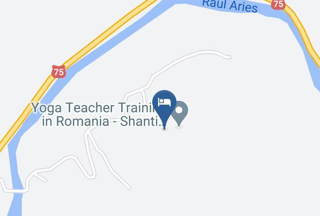 Baia De Arie - Pension Shanti Apuseni Mountains Maps
