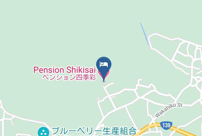 Narusawa Vil Minamitsuru District - Pension Shikisai Maps