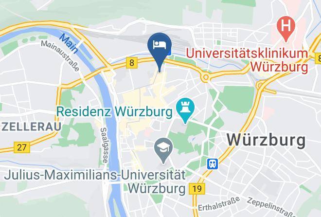 Wurzburg - Pension Siegel Maps