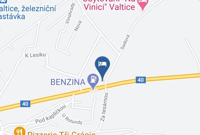 Breclav - Pension Siesta Maps