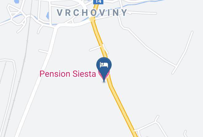 Nachod - Pension Siesta Maps