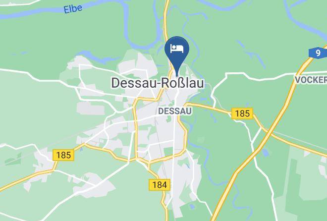 Dessau Roslau - Pension Siewert Maps
