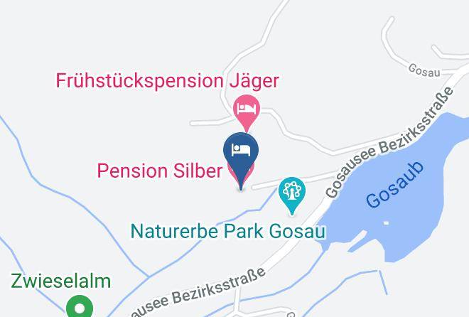Gmunden - Pension Silber Maps