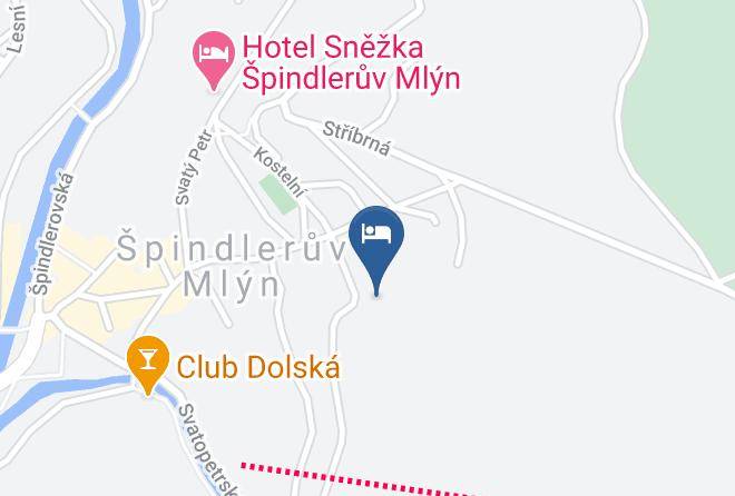 Trutnov - Pension Silva Maps