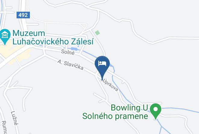 Luhacovice - Pension Sinfonietta Maps