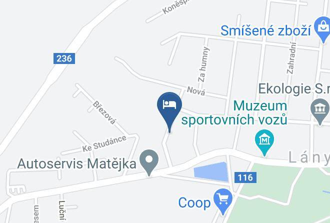 Kladno - Pension Slunecnice Maps