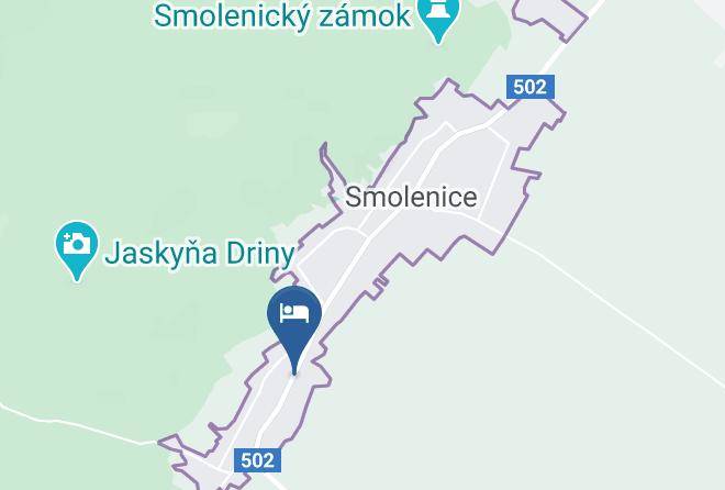 Trnava - Pension Smolenice Maps