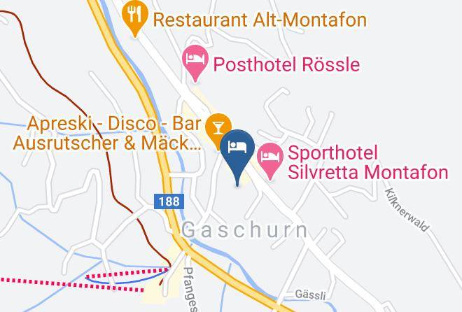 Bludenz - Pension Sohler Maps