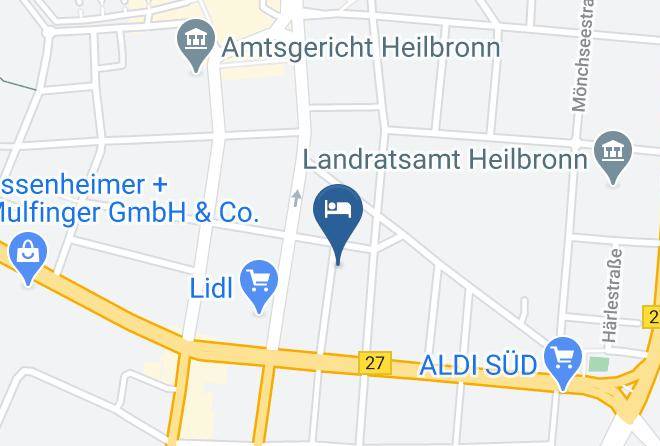 Heilbronn - Pension Solo Heilbronn Maps