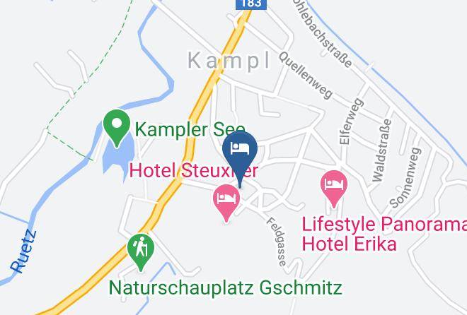Innsbruck Land - Pension Solstein Maps