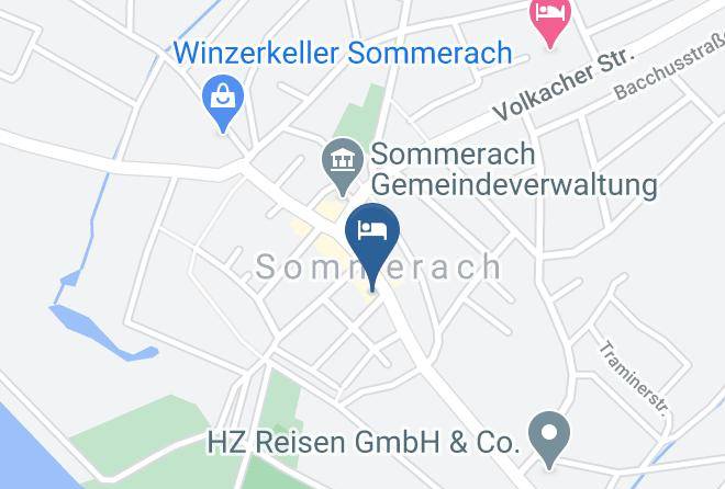 Kitzingen - Pension Sommerach Maps