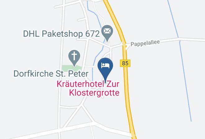 Weimarer Land - Pension Sonja Muller Nohra Maps
