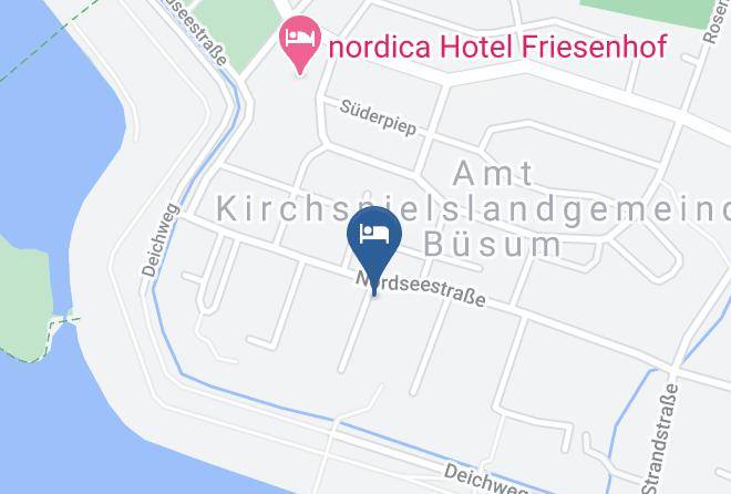 Dithmarschen - Pension Sonneneck Maps