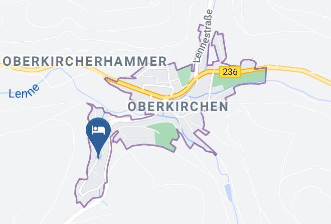 Hochsauerlandkreis - Pension Sonnenschein Heike Blank Maps