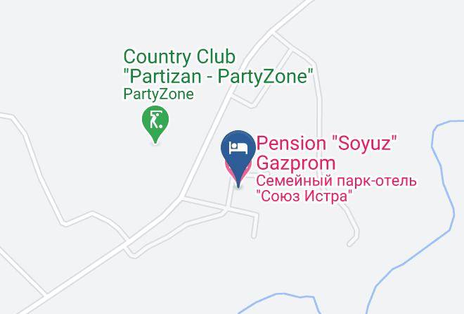 Istrinsky District - Pension Soyuz Gazprom Maps