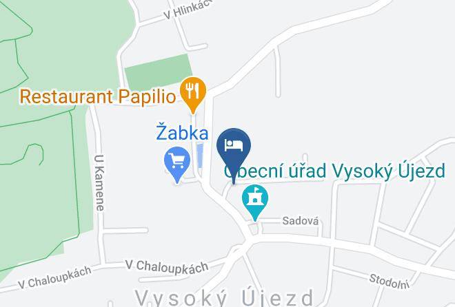 Beroun - Pension Speller Maps