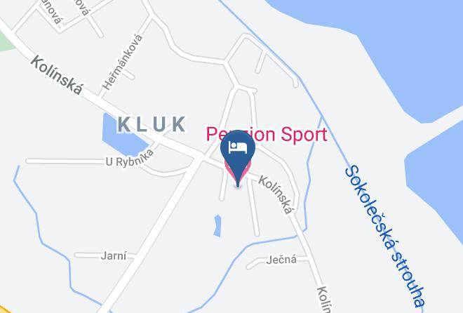 Nymburk - Pension Sport Accommodation Podebrady Maps