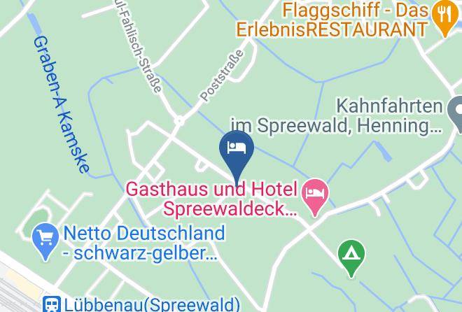 Oberspreewald Lausitz - Pension Spreewaldengel Maps