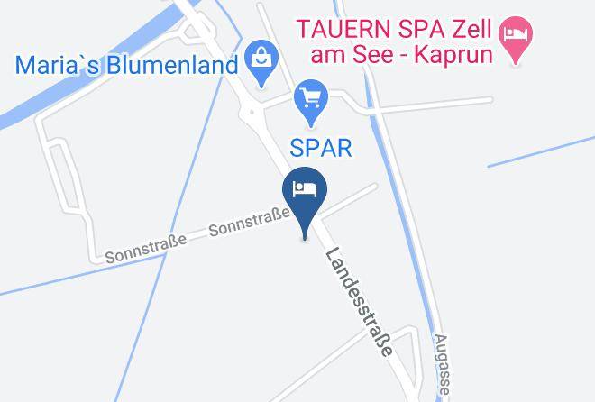 Zell Am See - Pension St Georg Maps