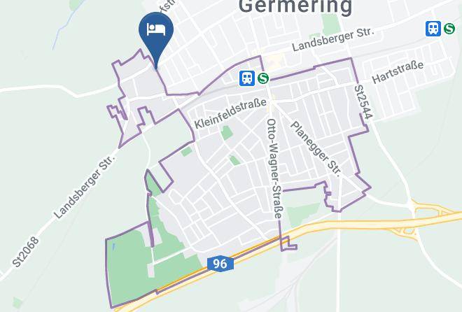 Furstenfeldbruck - Pension St Jakob Maps