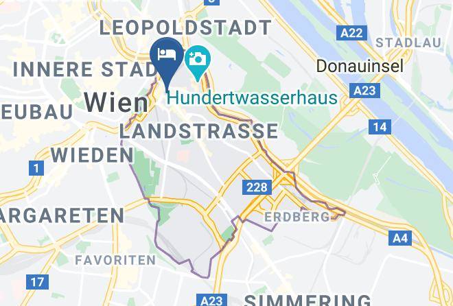Vienna Landstrase - Pension Stadtpark Maps