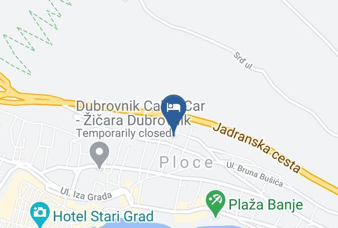 Dubrovnik - Pension Stankovich Maps