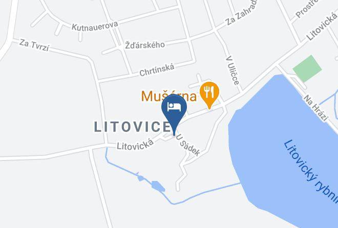Prague West - Pension Star Lux Maps