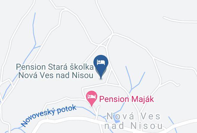 Jablonec Nad Nisou - Pension Stara Skolka Nova Ves Nad Nisou Maps