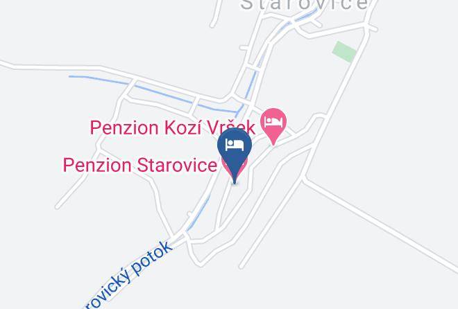 Breclav - Pension Starovice Maps