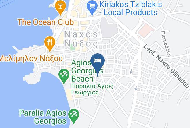 Naxos - Pension Stella Maps