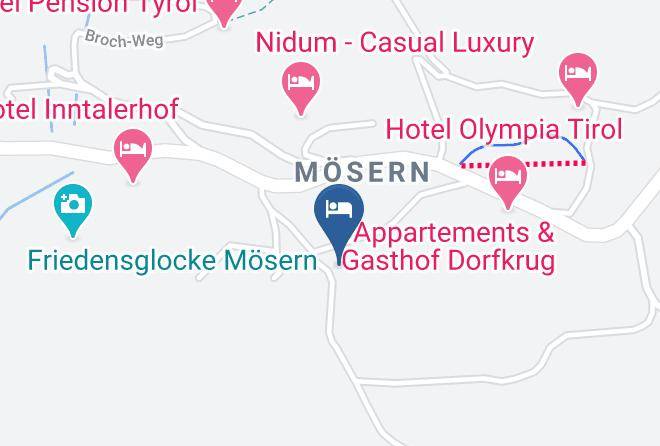 Innsbruck Land - Pension Sterzingerhof Maps