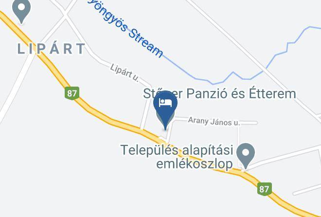 Vasszecseny - Pension Stoger Maps