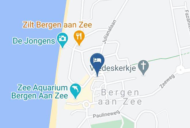 Bergen - Pension Stormvogel Maps