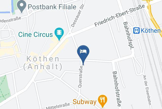 Anhalt Bitterfeld - Pension Streblow Bohme Maps