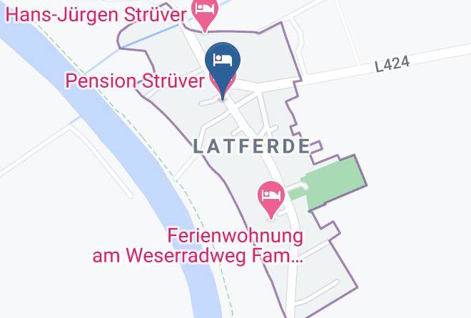 Hameln Pyrmont - Pension Struver Maps