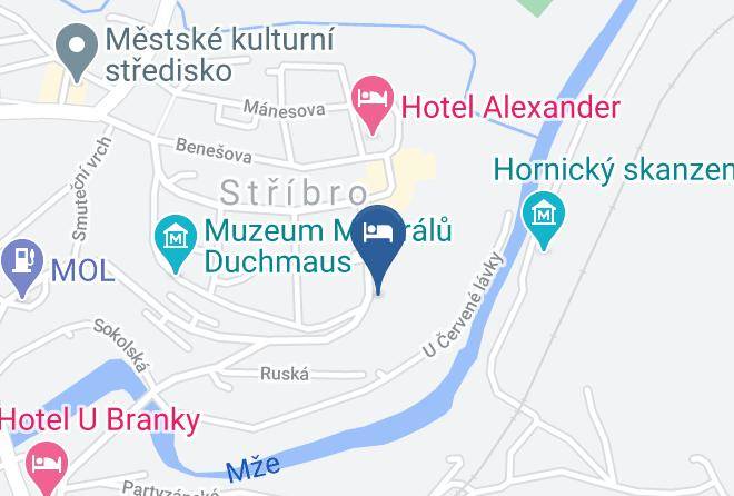 Tachov - Pension Stybar Maps