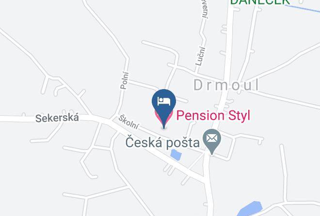 Cheb - Pension Styl Maps