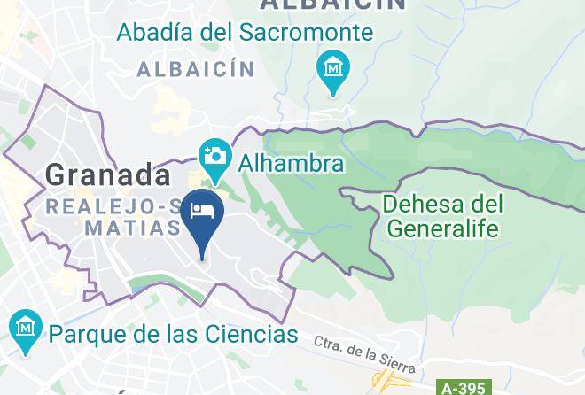 Granada - Pension Suecia Maps