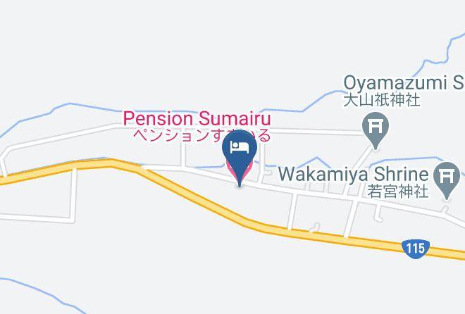 Inawashiro Townyama District - Pension Sumairu Maps
