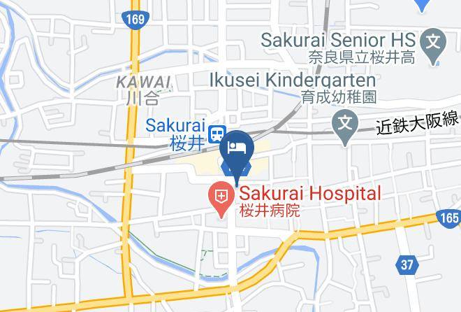 Sakurai City - Pension Sun Cherry Maps