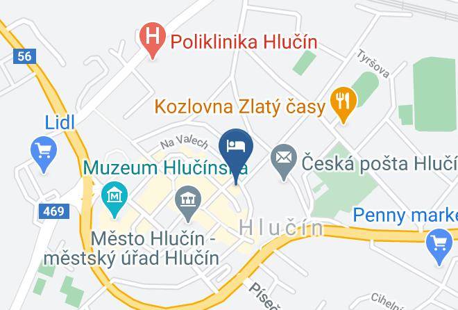 Opava - Pension Svaty Florian Maps