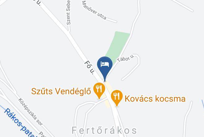 Fertrrakos - Pension Szentesi Maps