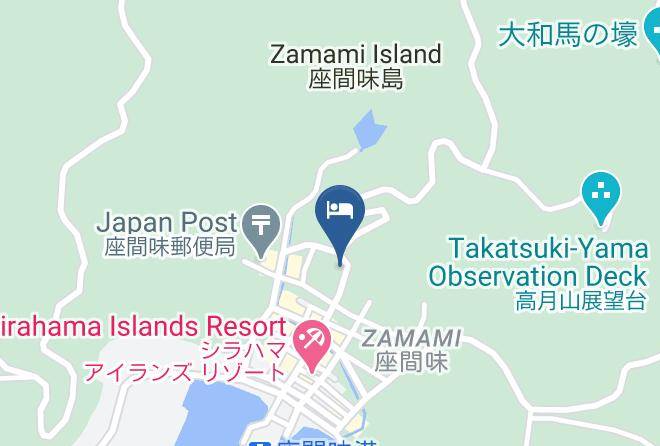 Zamami Vil Shimajiri District - Pension Takatsuki Maps