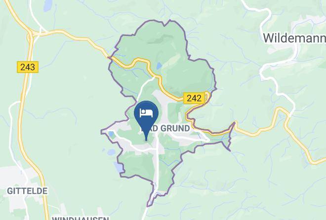 Gottingen - Pension Talblick Bad Grund Maps