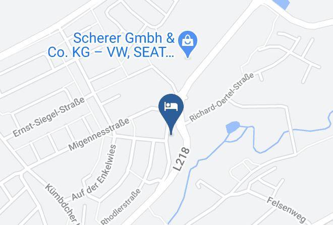 Rhein Hunsruck Kreis - Pension Talblick Simmern Maps